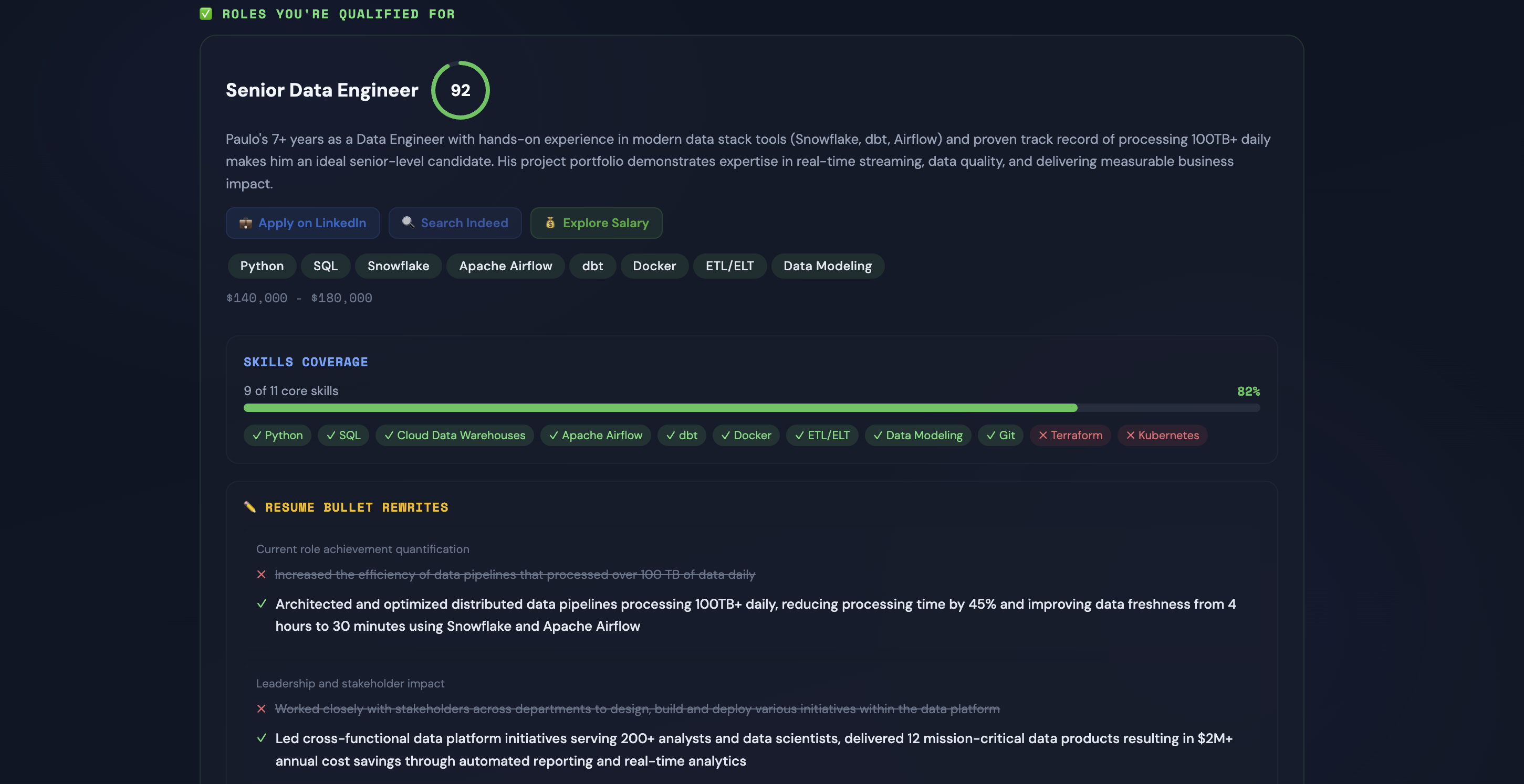 RoleMapper - Screenshot 3 showing product features and functionality