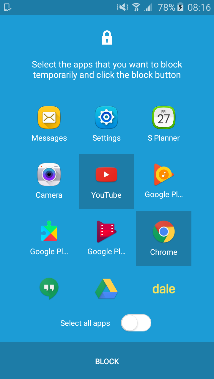 Block my apps gallery image