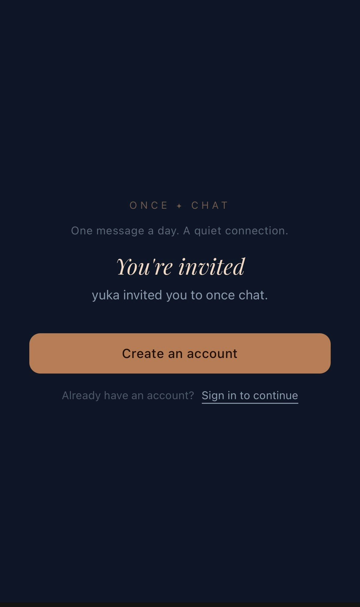 OnceChat gallery image