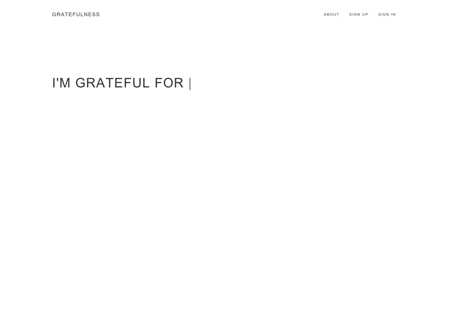 Gratefulness Image