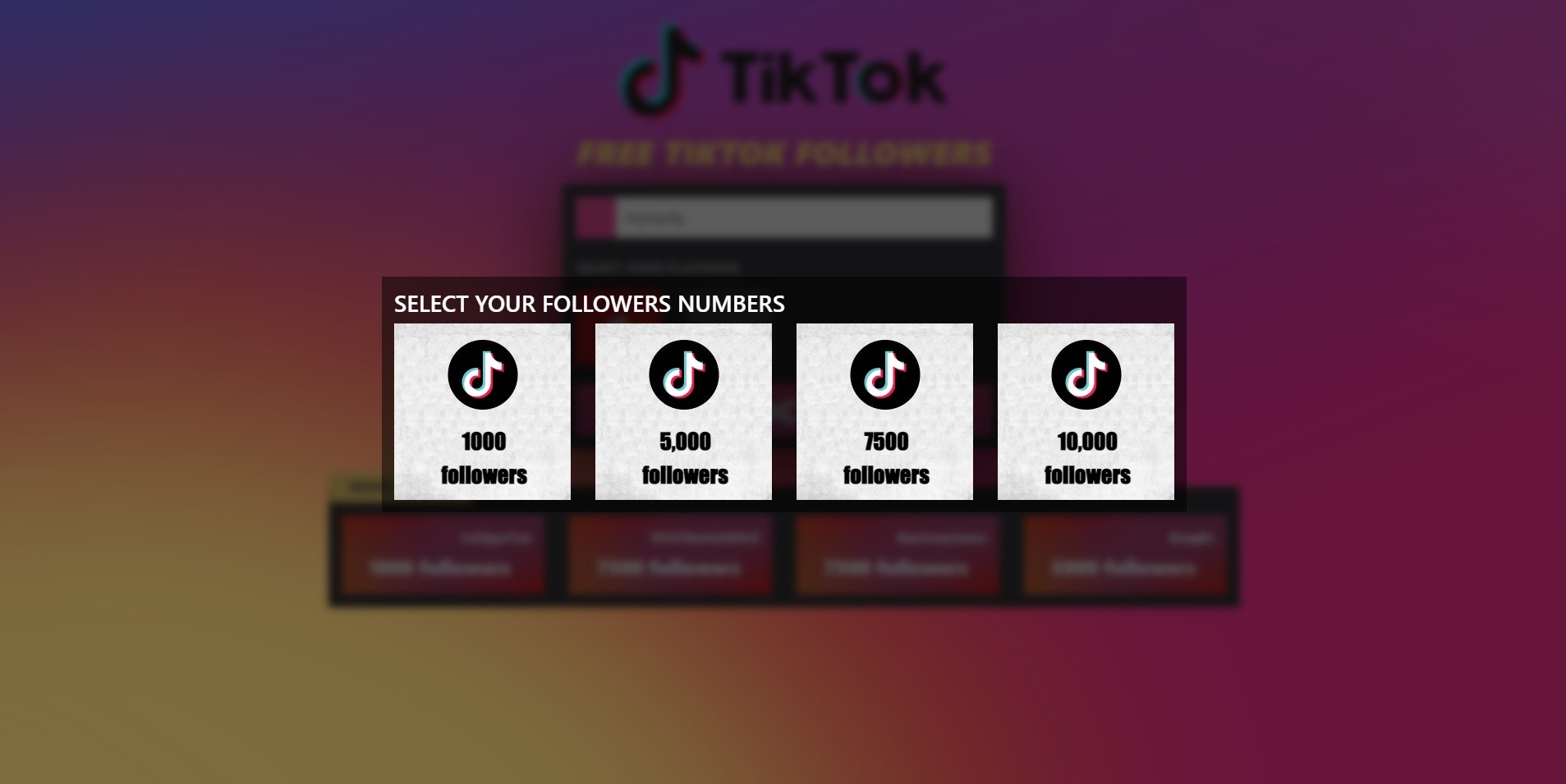 Free Tiktok ชอบเครื่องกำเนิดไฟฟ้าผู้ติดตาม - รับ Tiktok ที่ชอบมากถึง 10k และผู้ติดตามด้วยเครื่องกำเนิดไฟฟ้า media 2