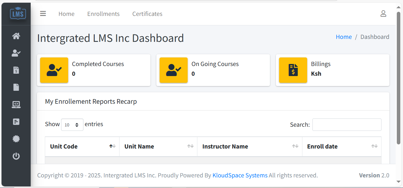 Intergrated Learning Management System - Screenshot 2 preview