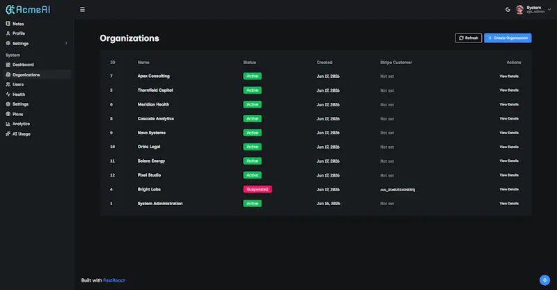 FastReact screenshot 12
