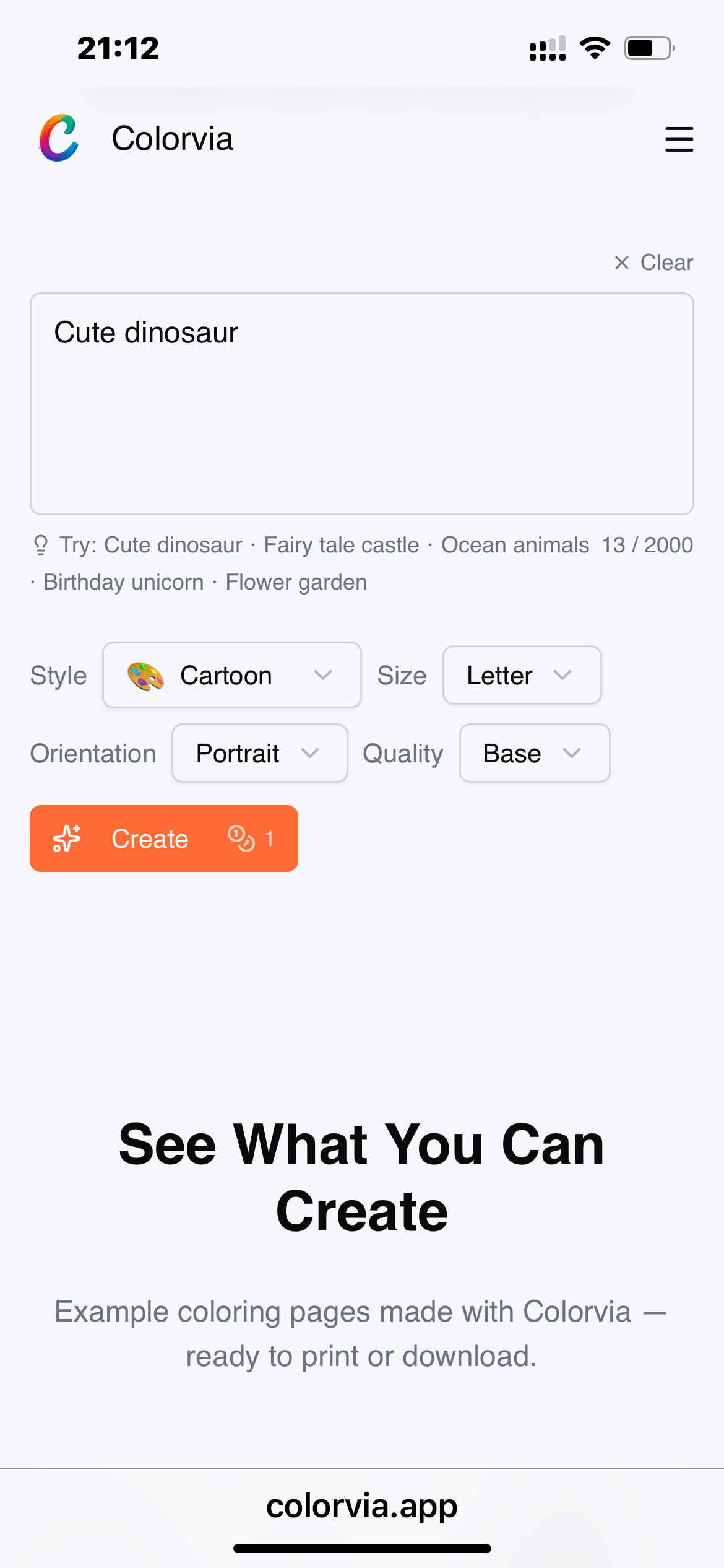Colorvia - Screenshot 4 showing product features and functionality