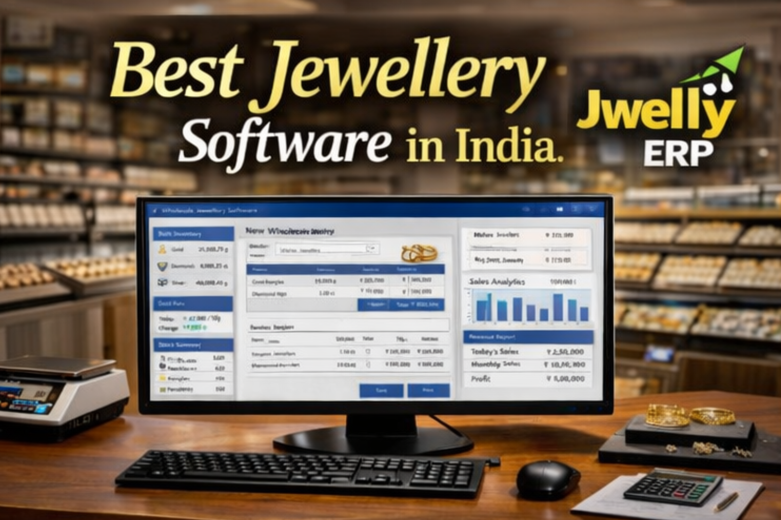 Jwelly ERP – Smart Jewellery ERP - Screenshot 3 showing product features and functionality