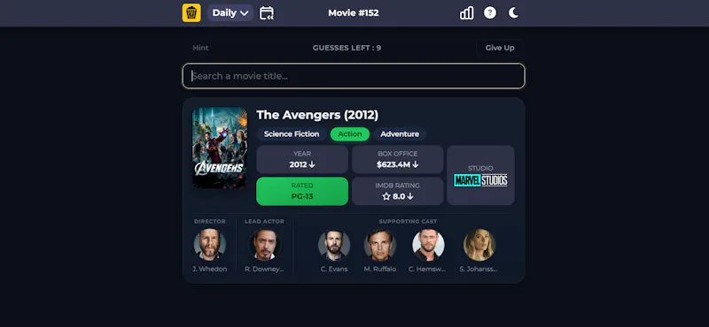 Moviexto screenshot 1