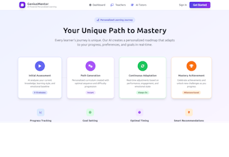 Geniusmentor AI gallery image