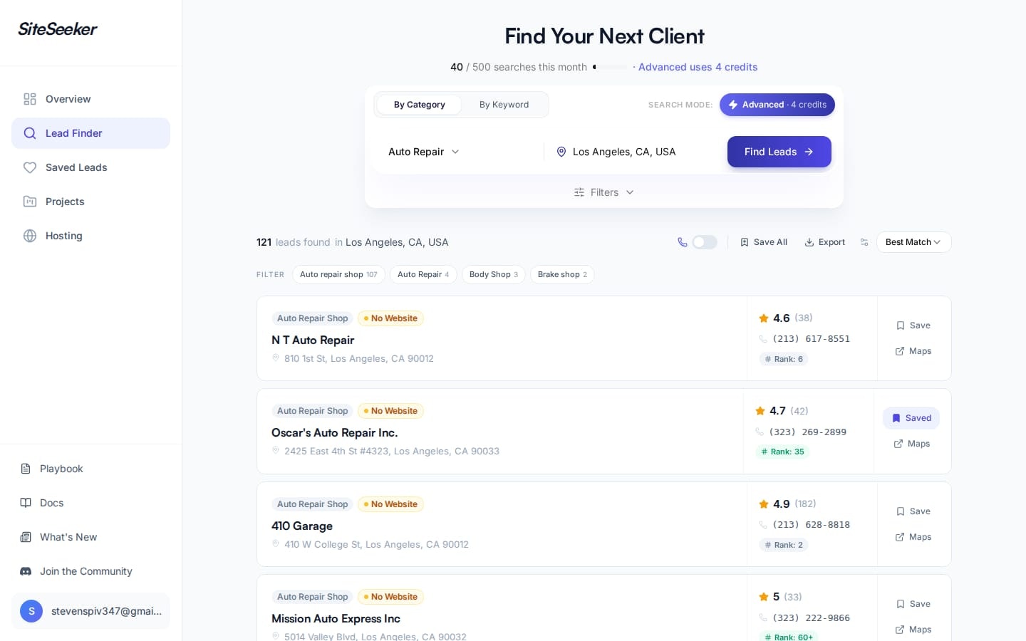 SiteSeeker gallery image