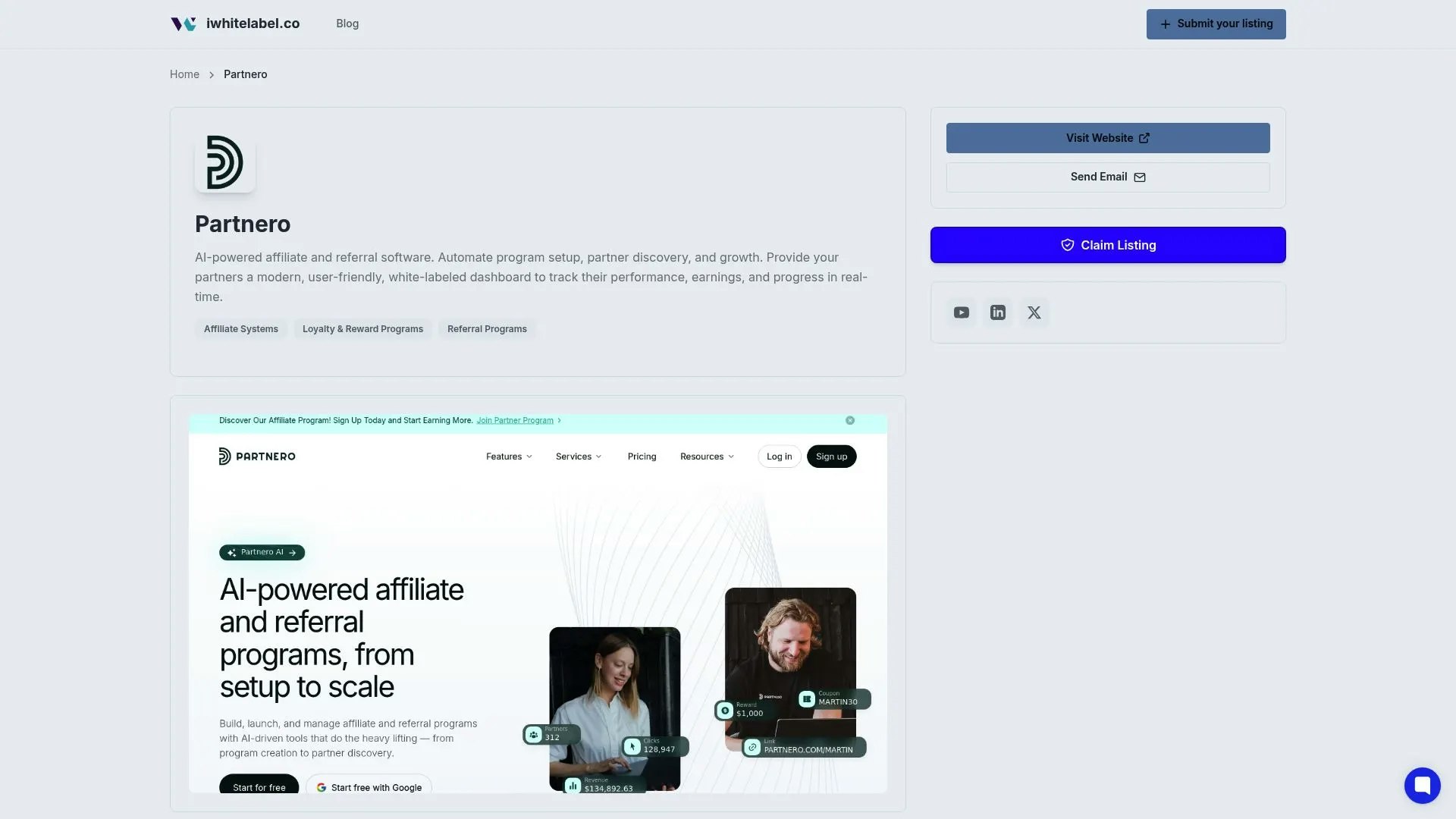 iwhitelabel.co - Screenshot 4 showing product features and functionality