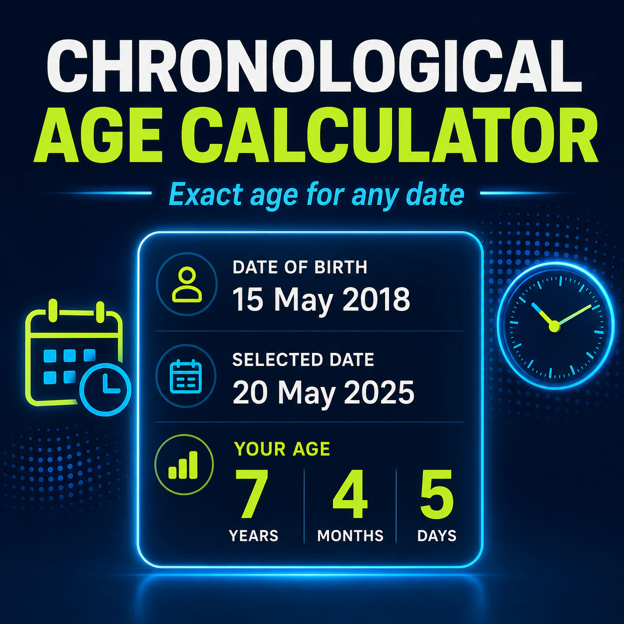 Calculate Chronological Age logo