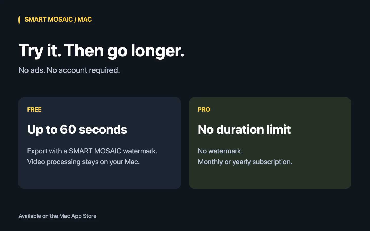 SMART MOSAIC for Mac gallery image