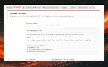 WP AI Explainer gallery image