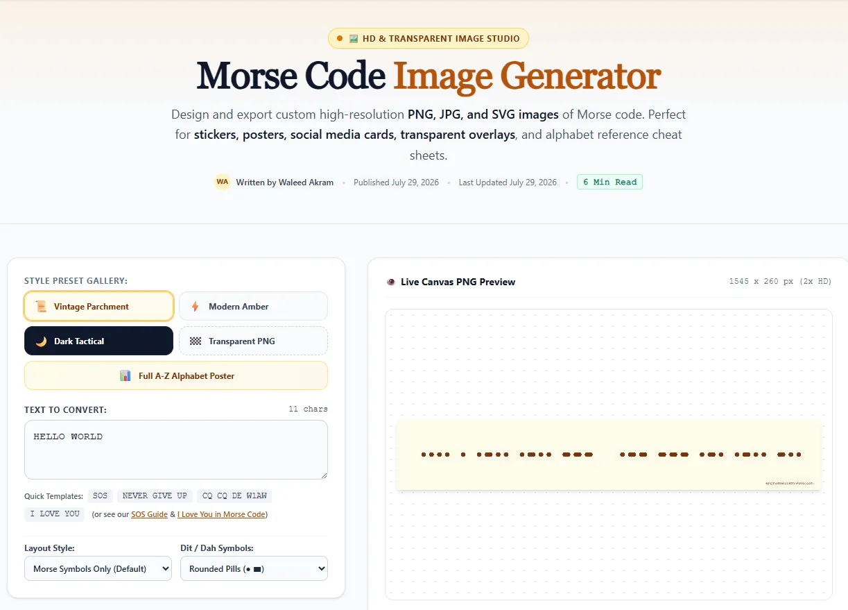 Easy Morse Code Translator gallery image