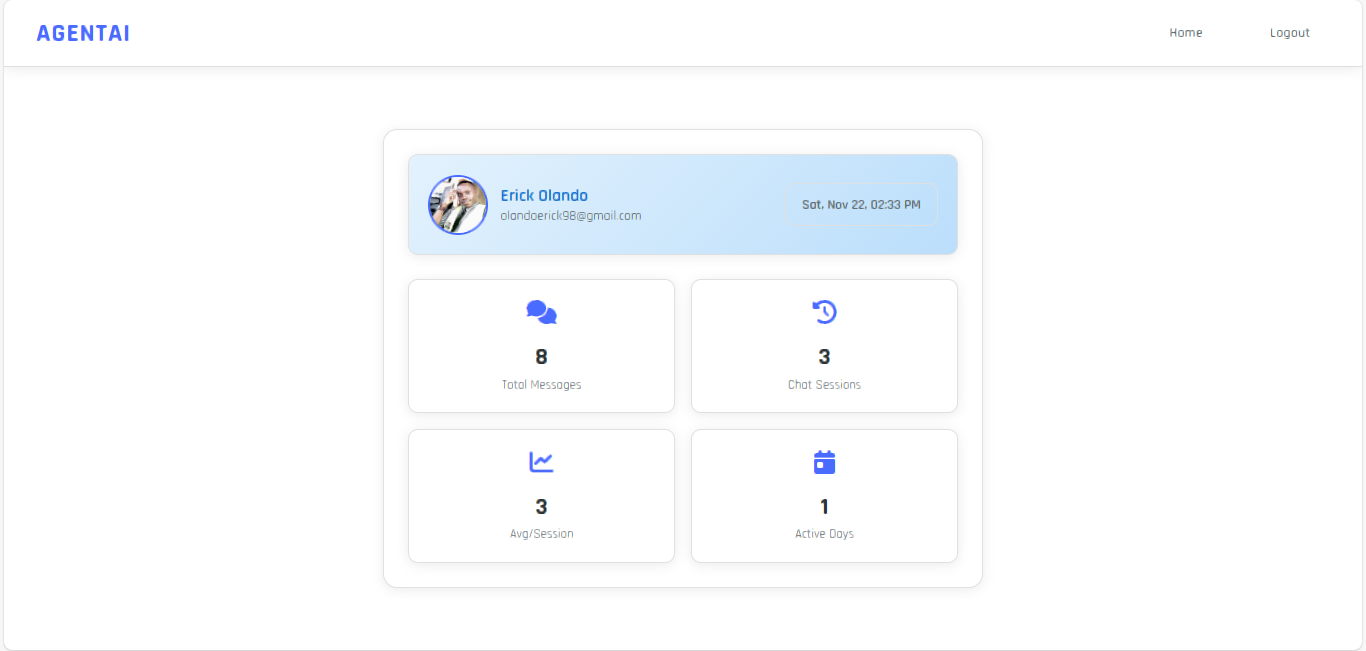 AGENTAI - Screenshot 4 showing product features and functionality