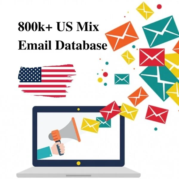 รายการฐานข้อมูลอีเมล 800K US MIX