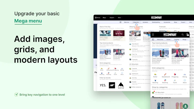 Navi+ Menu Builder screenshot 2