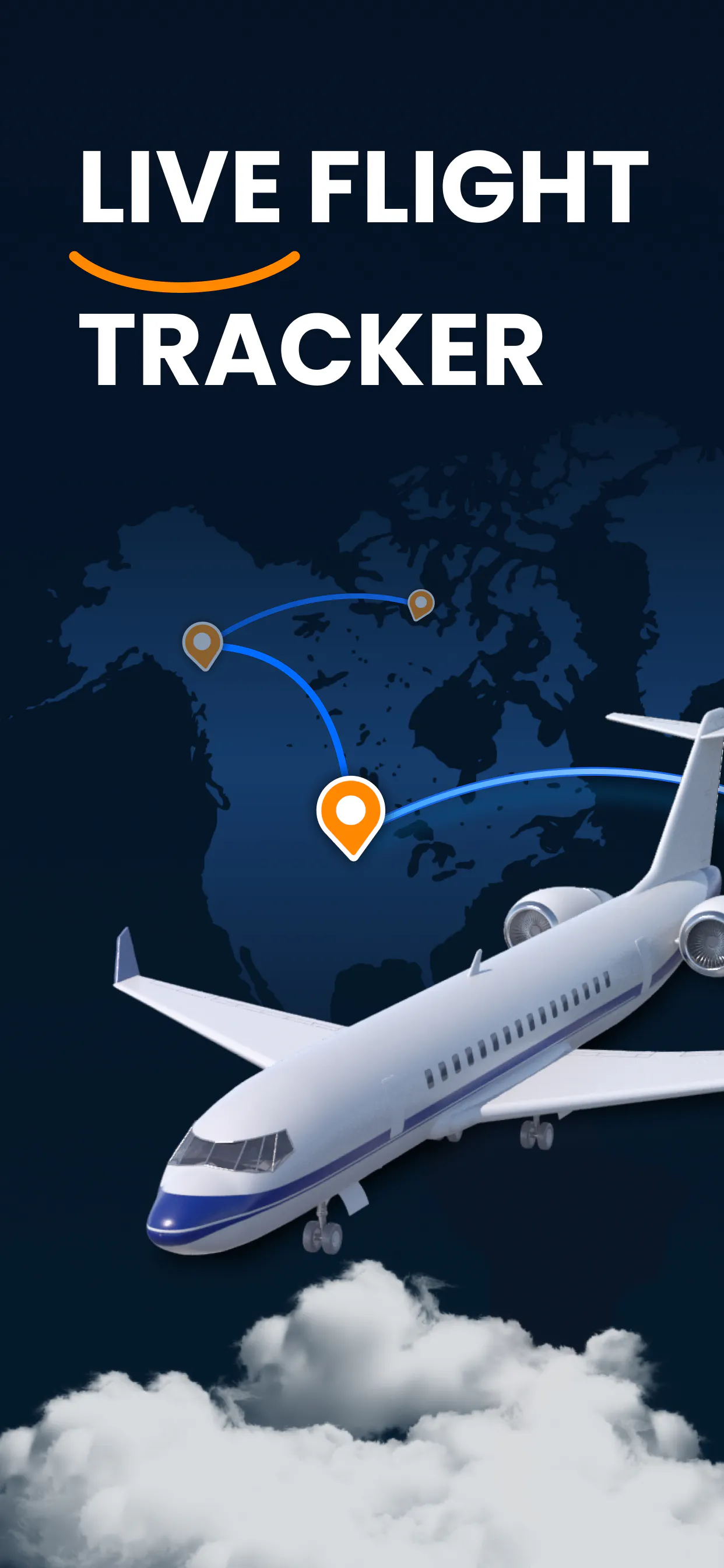 Flight Tracker. AI Plane Radar のプロダクトバナー