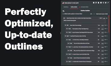 Uma captura de tela da plataforma KWHero, mostrando o uso de palavras-chave essenciais e definição de metas de contagem de palavras para artigos de SEO.