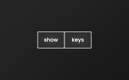 Show Keys media 1