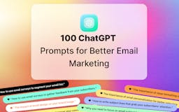 100 ChatGPT Prompts for Email Marketing media 3