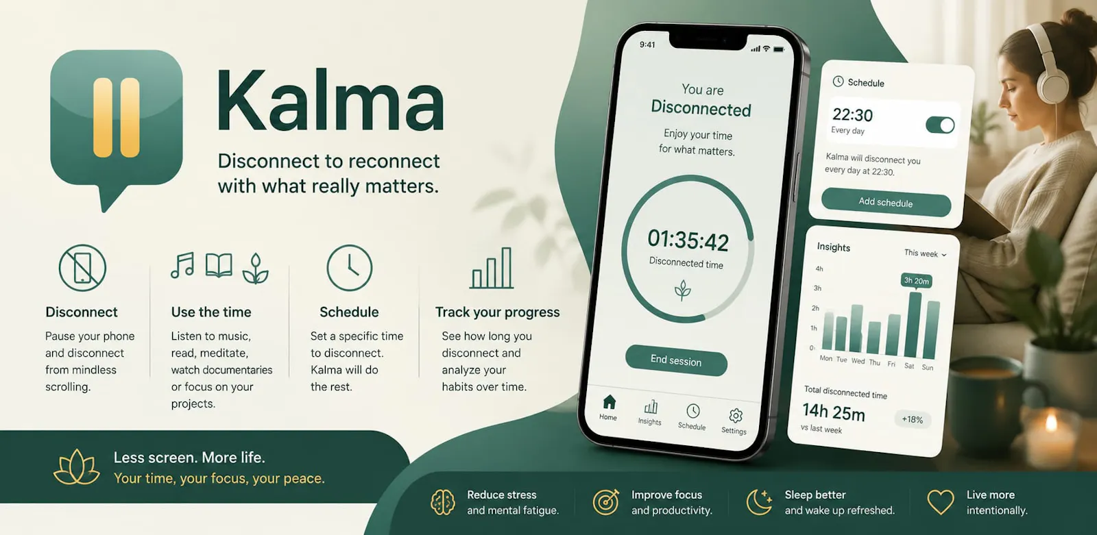 Kalma screenshot 1