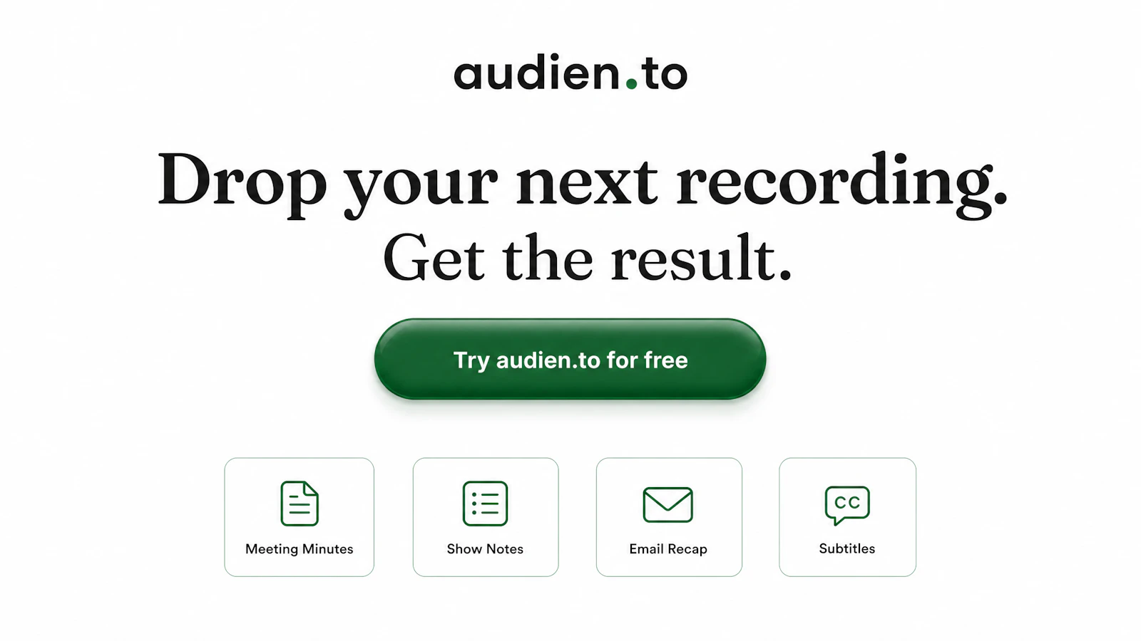 audien.to screenshot 7