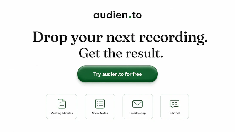 audien.to screenshot 7