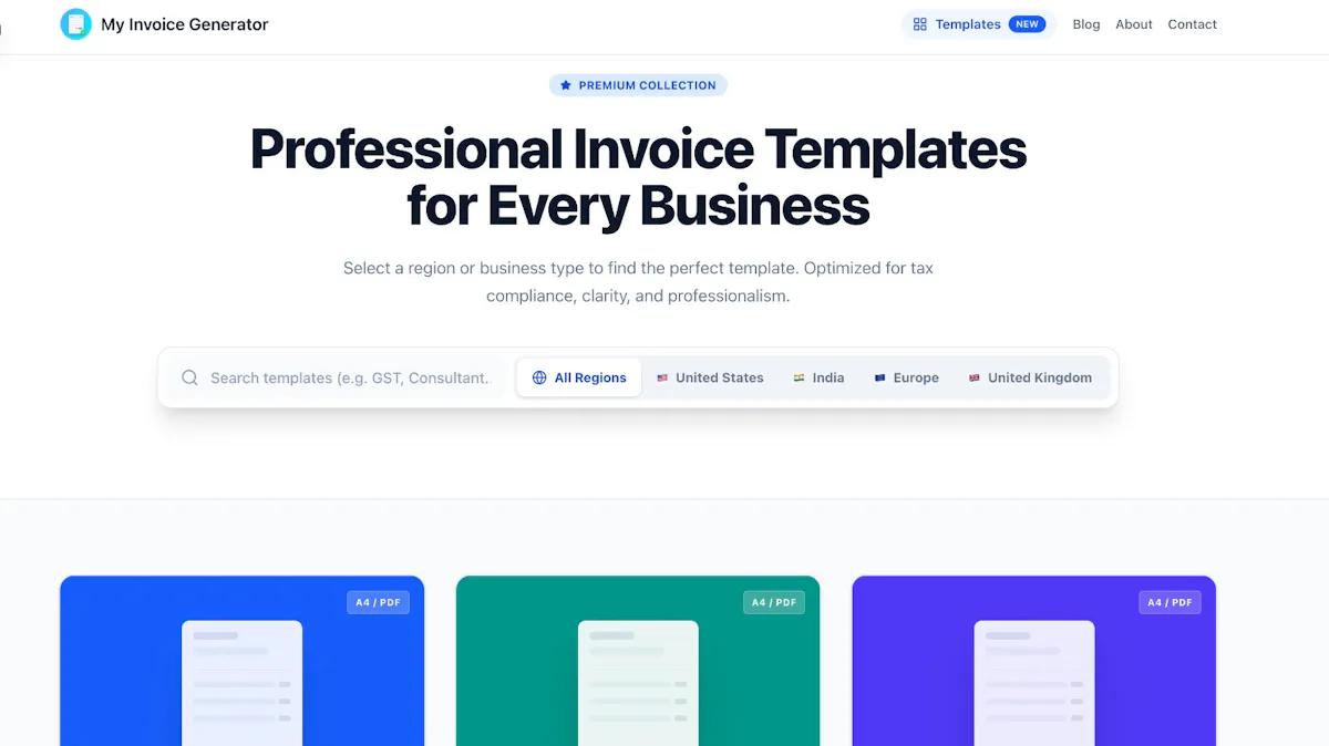 My Invoice Generator