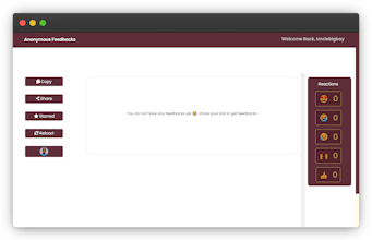 Anonymous Feedback gallery image