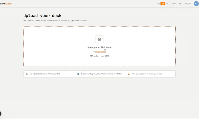 NextPitch AI screenshot 5