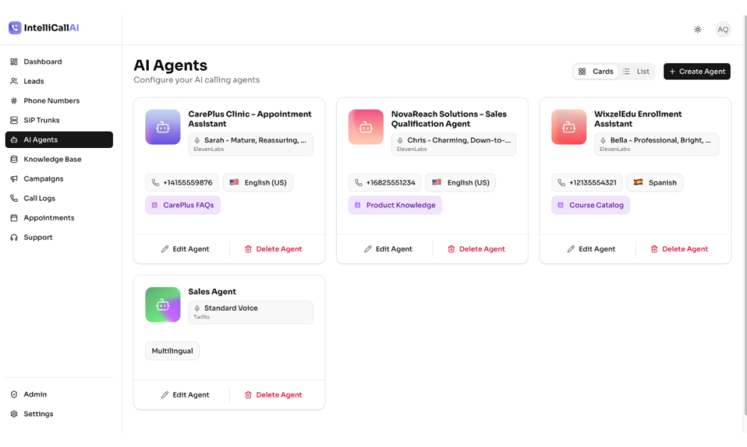 IntelliCallAI gallery image