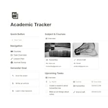 Academic tracker gallery image