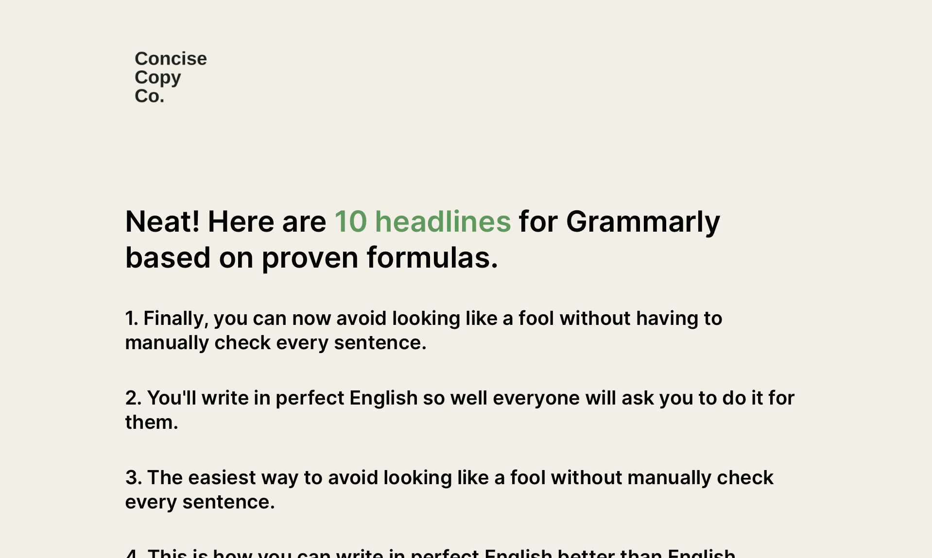Effectieve headline -generator - Haal onmiddellijk een kop die verkoopt zonder een copywriter media 3