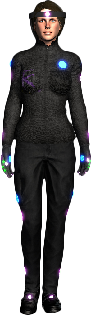 HoloSuit - Full Body/Hands Motion Tracker with Haptic Exciter/ Universal XR Controller! gallery image