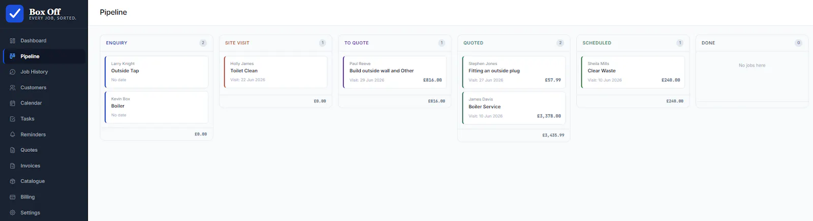 Box Off screenshot 1