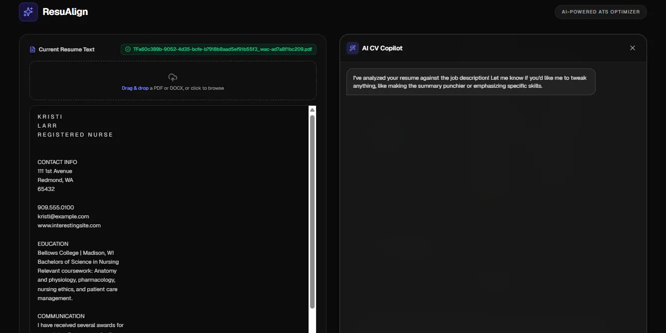 ResuAlign gallery image