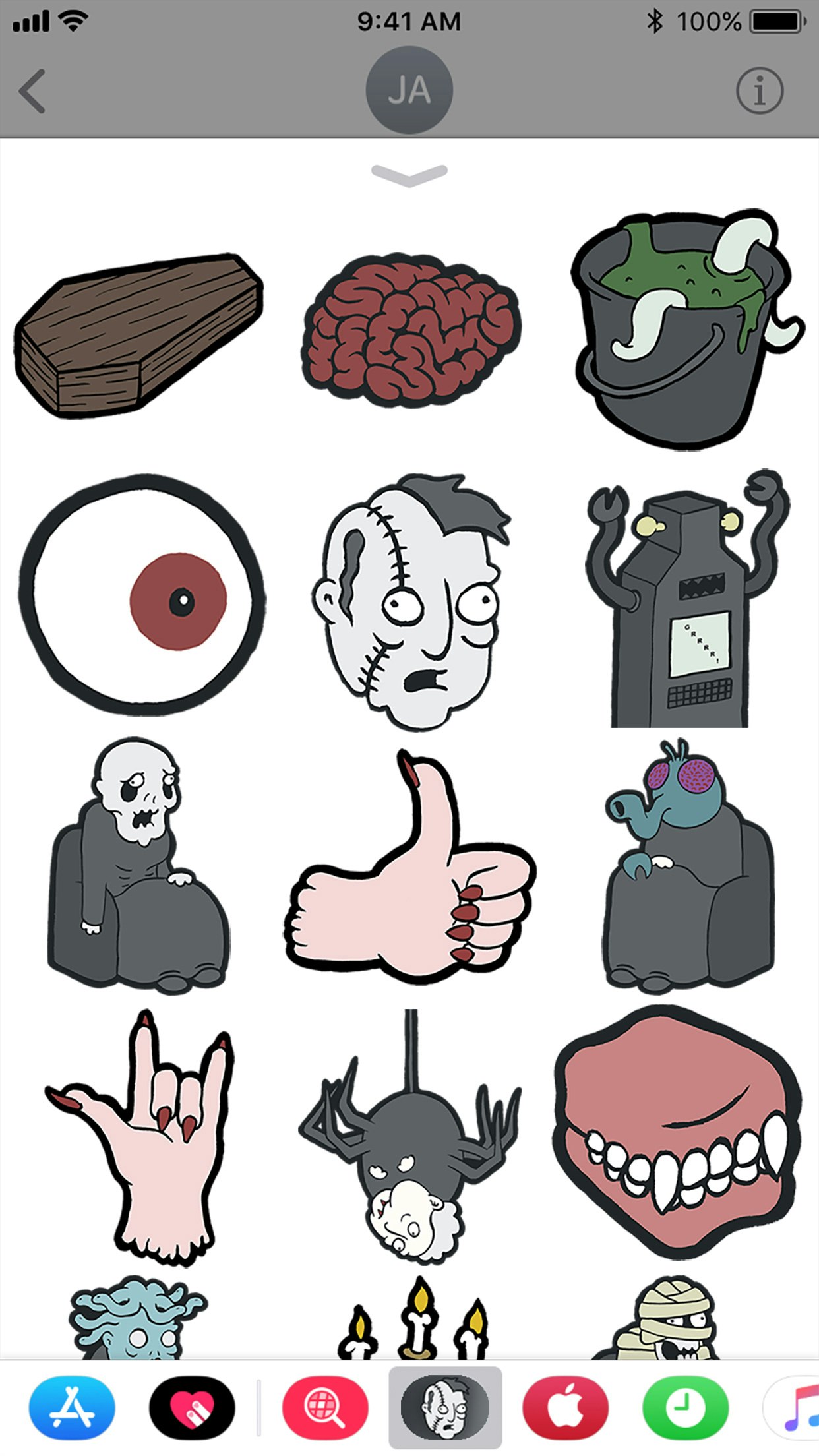 Very Old Monsters IOS Sticker Pack gallery image