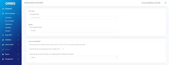 Orbis - SMS Platform gallery image