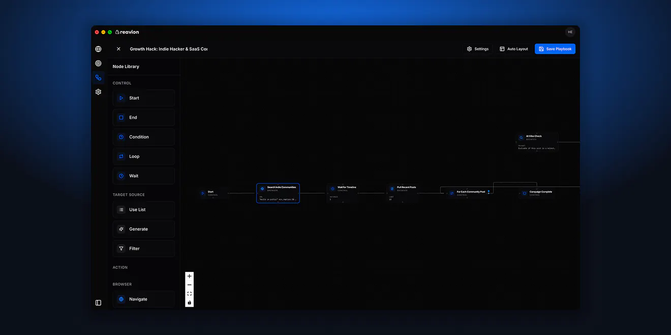 Reavion: Autonomous browser agents for outbound and GTM execution ...