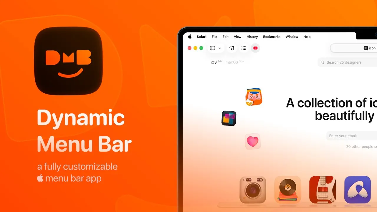 Dynamic Menu Bar gallery image