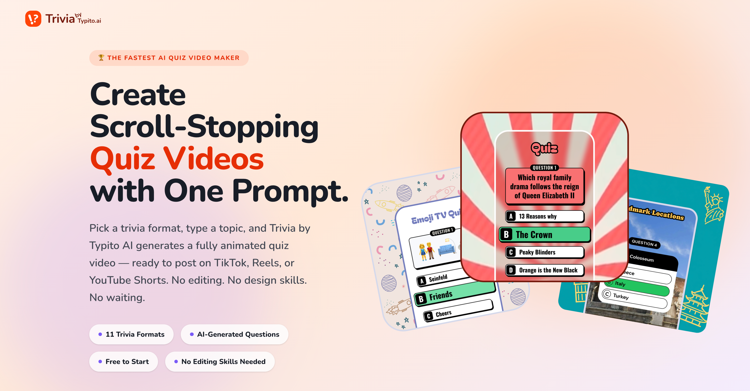 Trivia by Typito AI gallery image