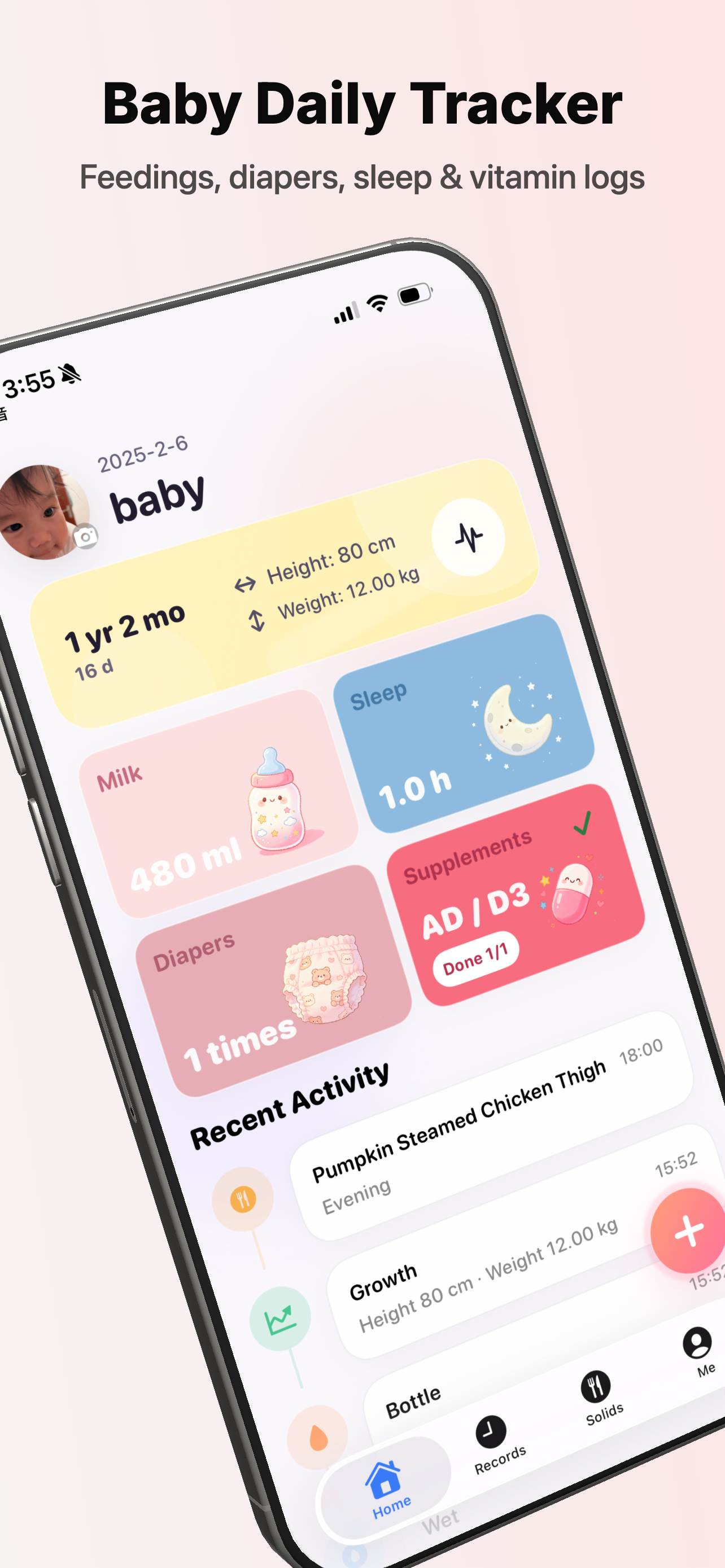 Baby Tracker: Feeding Log gallery image