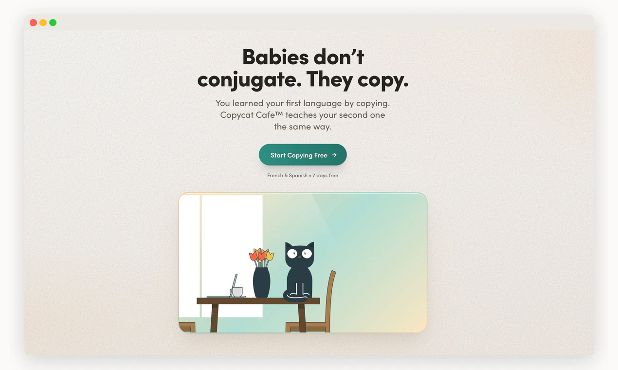 Copycat Cafe screenshot 1