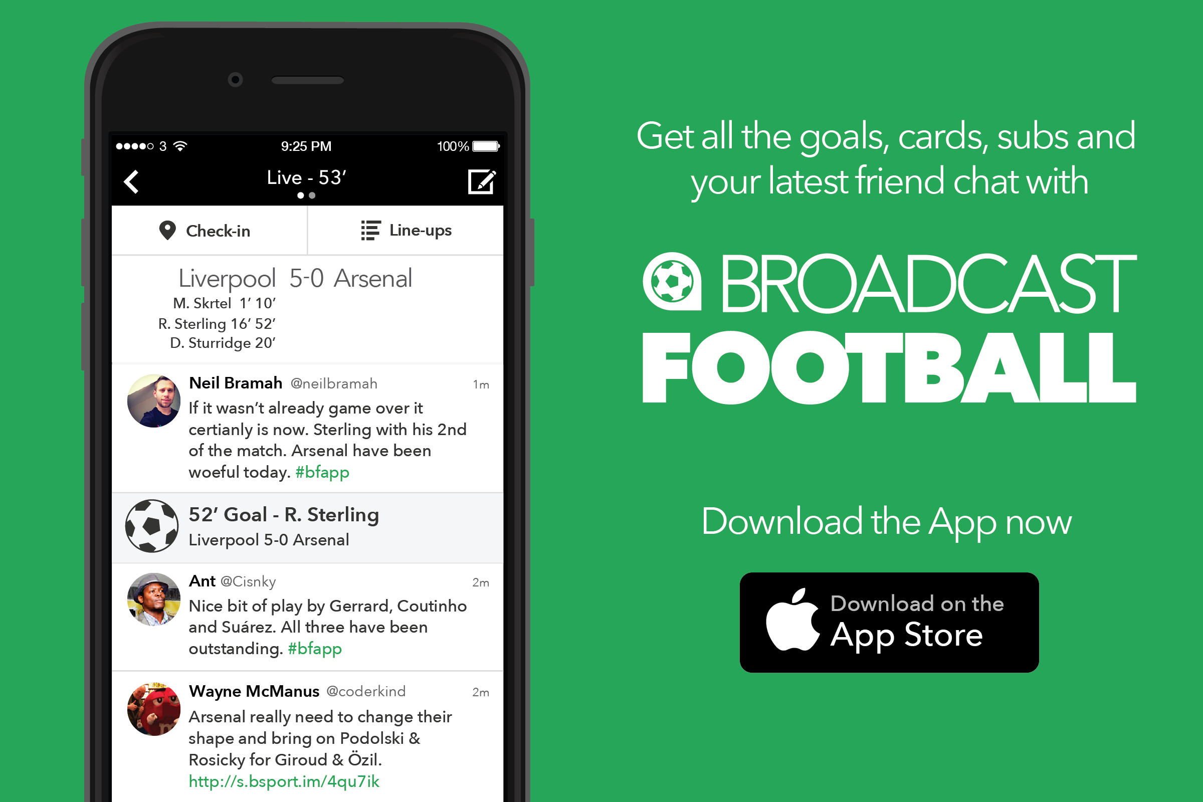 Broadcast Football gallery image