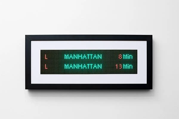 NYC Train Sign
