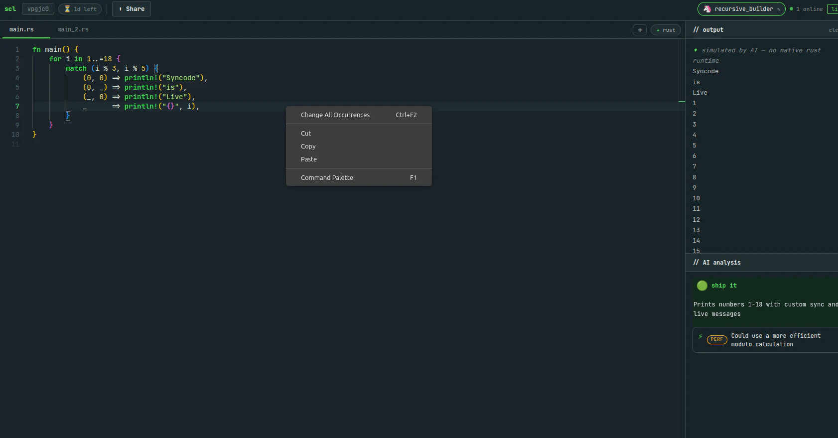 SyncodeLive screenshot 3