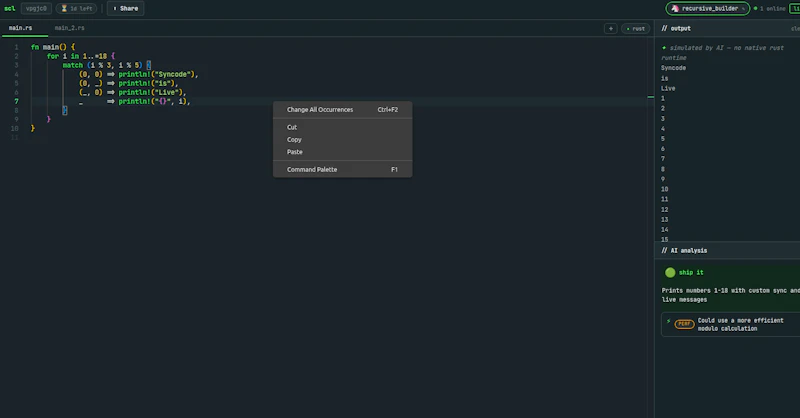 SyncodeLive screenshot 4