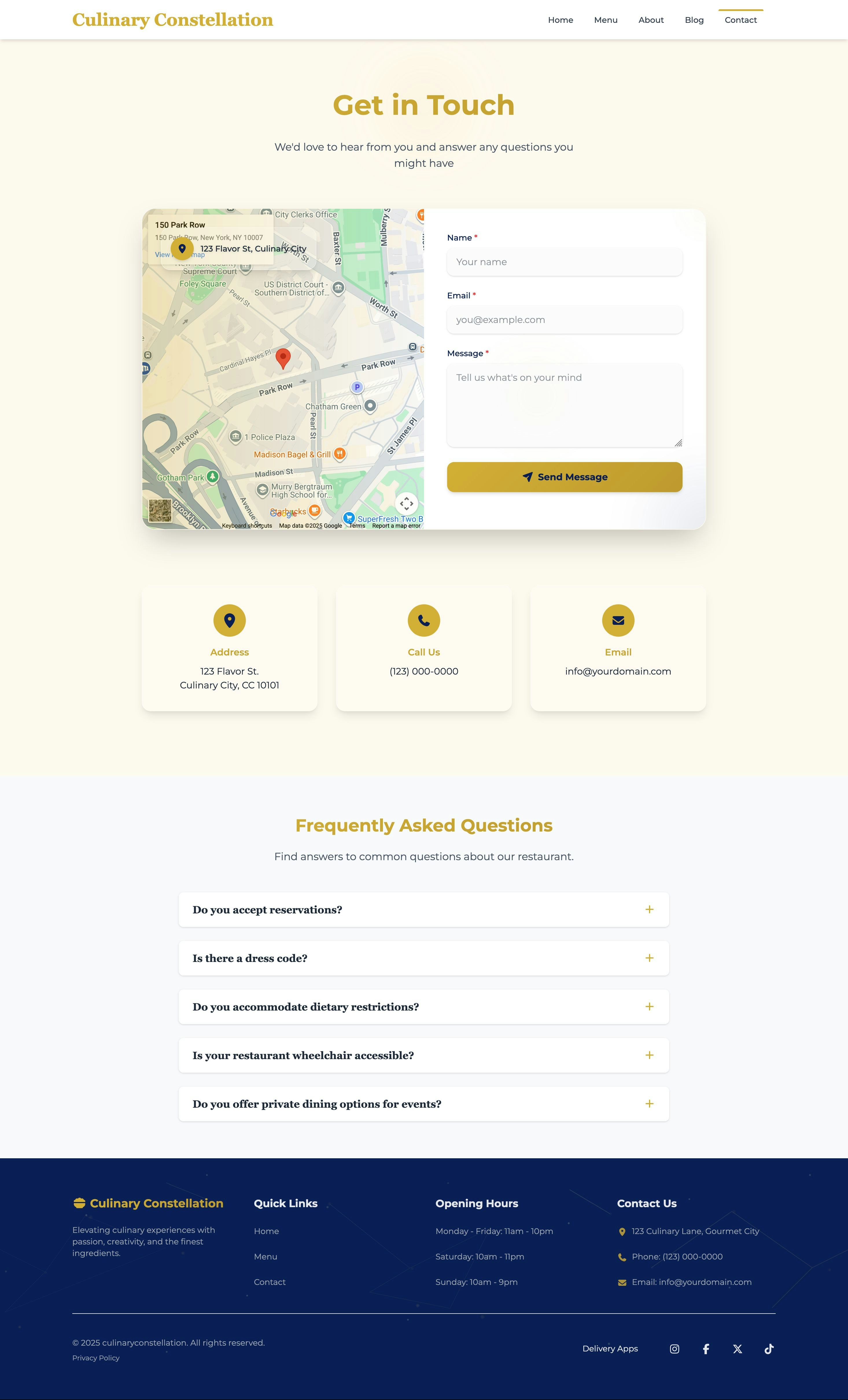 Culinary Constellation gallery image