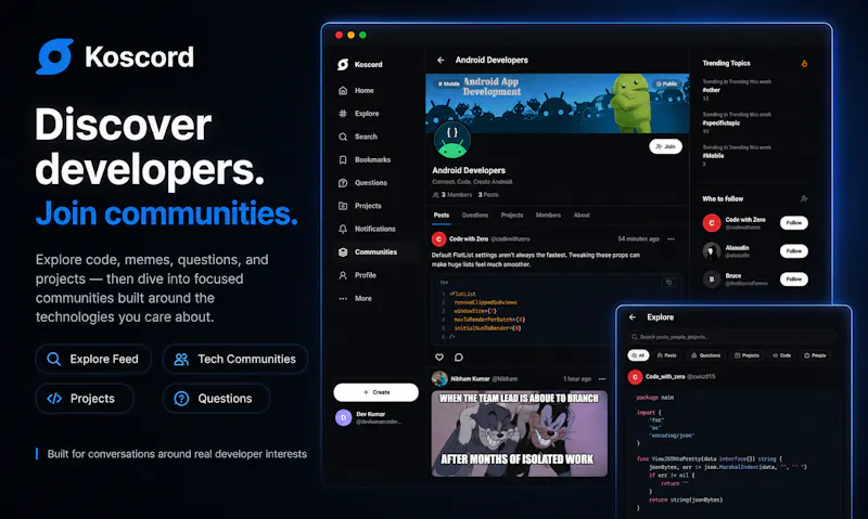 Koscord screenshot 2