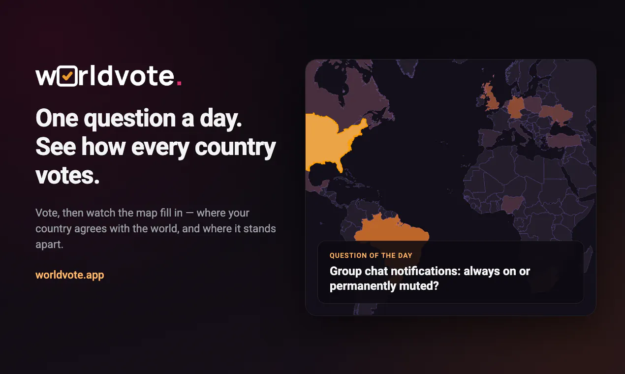 WorldVote gallery image